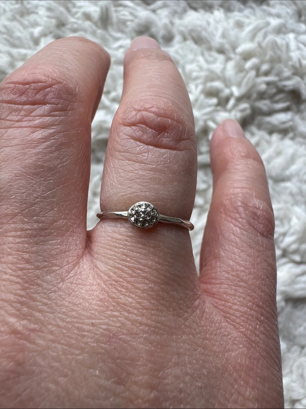 Sterling Silver Dainty Ring